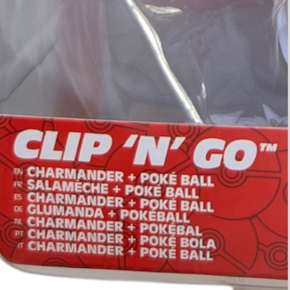 New Jazwares Pokémon Clip 'N' Go Poke Ball & Battle Figure - Charmander - Picture 9 of 9